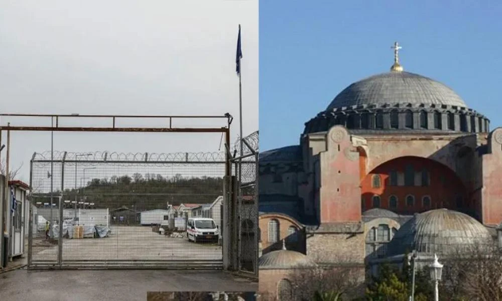 Χτίζεται ναός στο φυλάκιο Έβρου όμοιος με την Αγιά Σοφιά στην Κωνσταντινούπολη